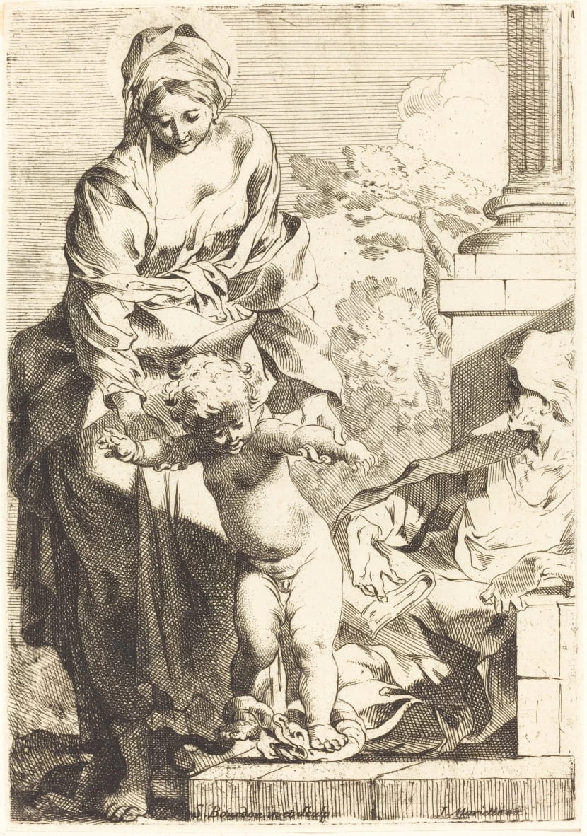 Vergine e Bambino che calpestano il peccato - Ailsa Mellon Bruce Fund, National Gallery of Art